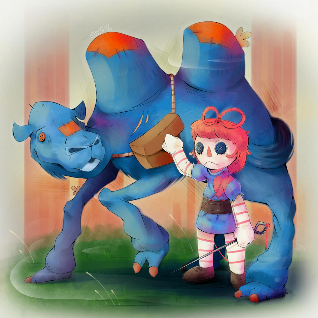 Annie and the Camel